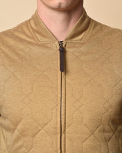 Load image into Gallery viewer, Quitted Slim Fit Zipper Jacket