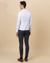 Load image into Gallery viewer, Hand Painted Floral Trim Fit Shirt
