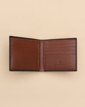 Load image into Gallery viewer, Two  Tone Bifold Leather Wallet
