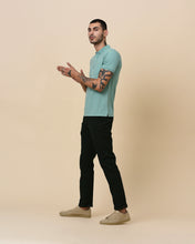Load image into Gallery viewer, Micro Dobby Cotton Slim Fit Khaki
