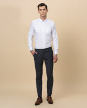 Load image into Gallery viewer, Navy Slim Fit Trousers
