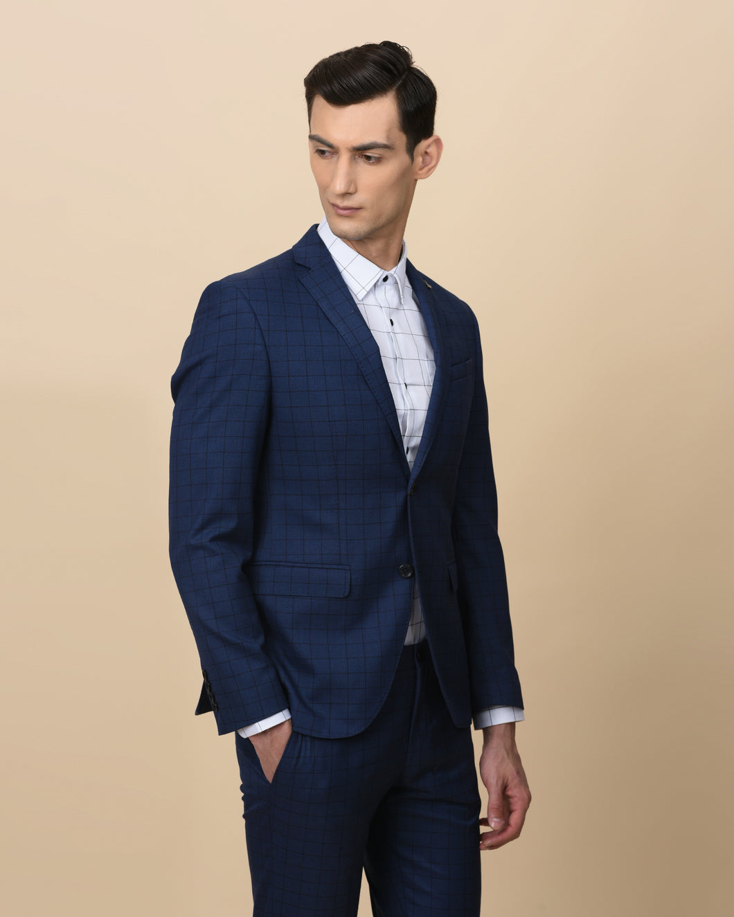 Navy Slim Fit Suits
