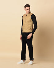 Load image into Gallery viewer, Quitted Slim Fit Zipper Jacket
