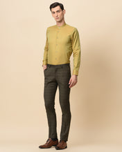 Load image into Gallery viewer, Brown Slim Fit Trousers
