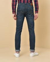 Load image into Gallery viewer, Mid Washed Mild Distressed Skinny Fit Jeans
