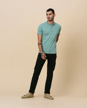 Load image into Gallery viewer, Micro Dobby Cotton Slim Fit Khaki
